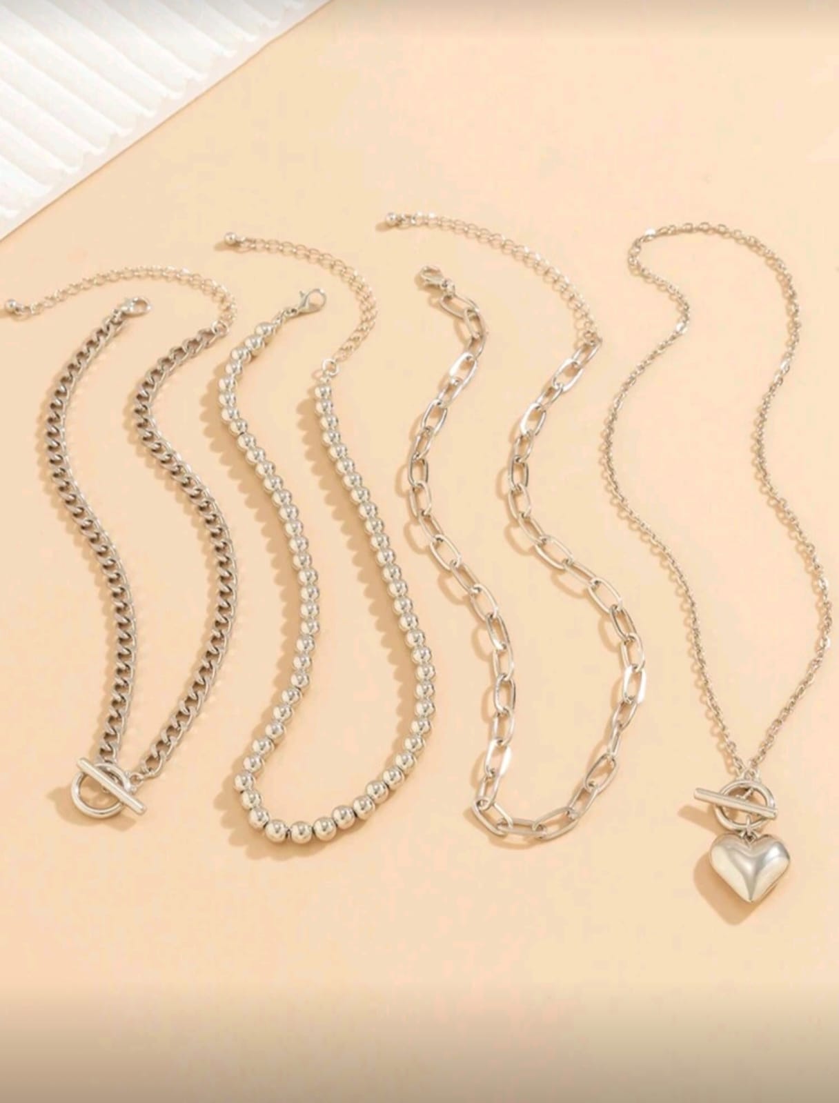 Collar Corazón de Plata