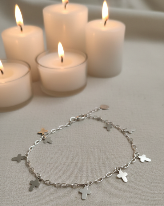 Pulsera Bendición Divina – Plata