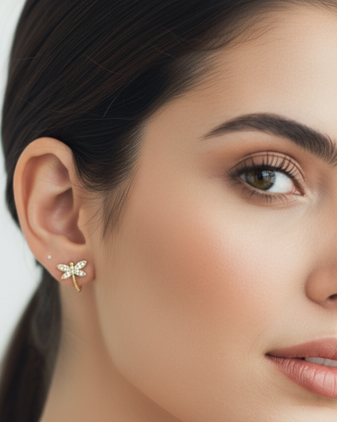 Aros Libélula – Renacer y Transformación del Alma