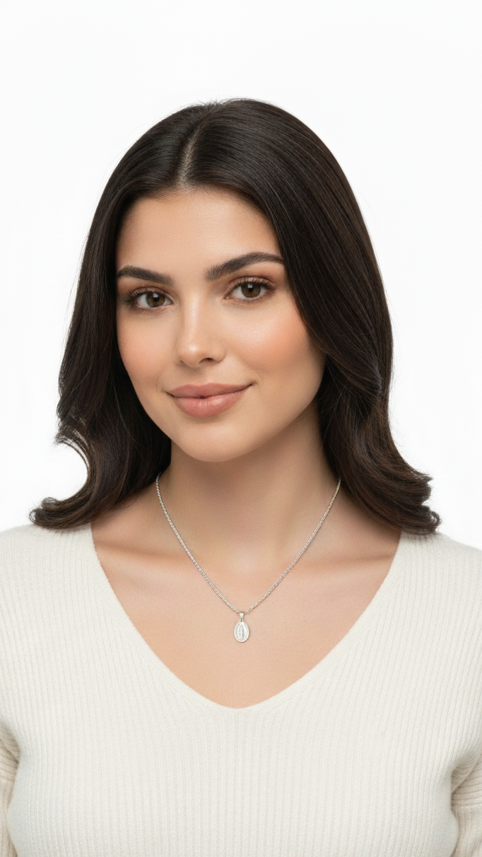 Collar Virgen de Guadalupe – Protección y Fe Interior