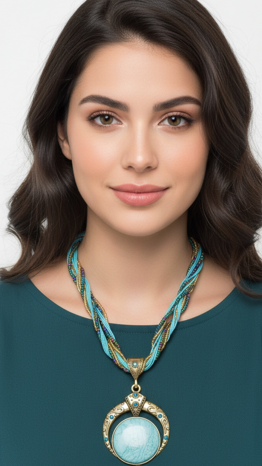 Collar Bohemio Vintage – Sabiduría, Expresión y Energía Creativa