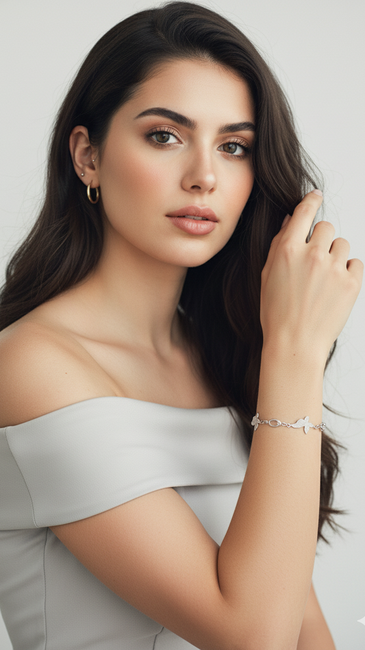 Pulsera Alas de Libertad – Plata