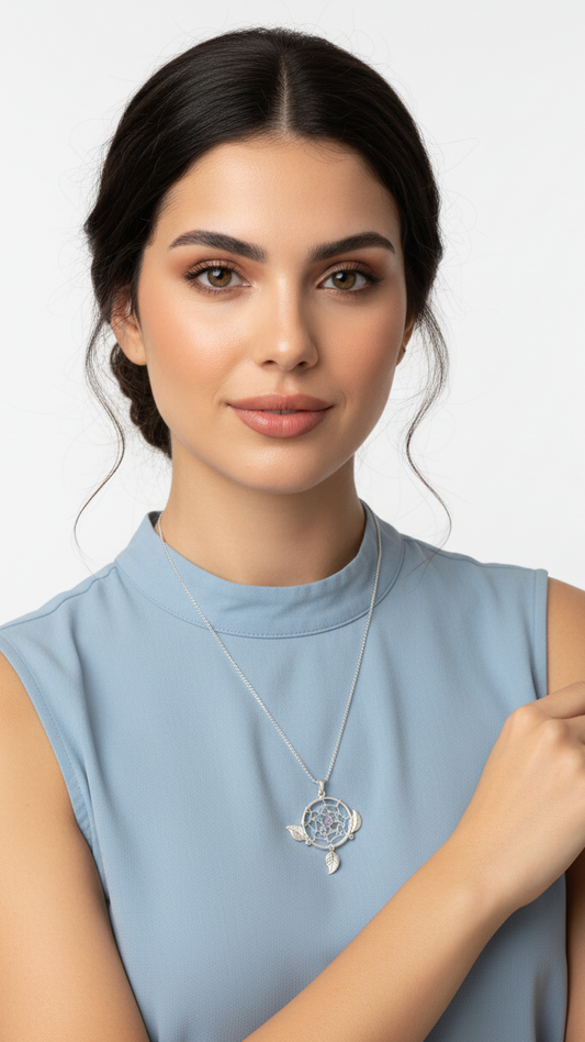 Collar Atrapasueños Esencial: Protege tus Sueños, Realza tu Estilo.